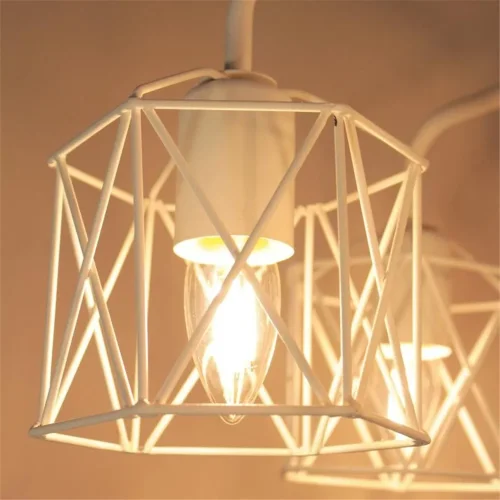 Светильник 'Стелла' 161 НПБ 01-6х60-142 Е27 ИУ бел. муар Элетех 1005404670 - фото 6