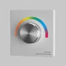 Роторная панель управления RF трехканальная 12-48В Цветная (RGB) 576Вт (Белый) 711027 - фото 2