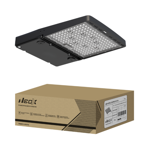 Светильник уличный светодиодный ДКУ-LEVEL 300PA3C-PC-BL 300/240/200Вт 100-277В 175лм/Вт 3CCT 5лет IP66 NEOX - Фото