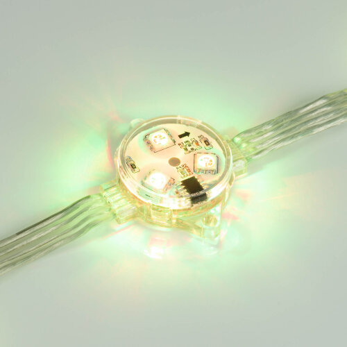 Модуль управляемый DMX-B3-D30 12V RGB (0.72W, IP68, 140 deg) (Arlight, Пластик, 3 года) - фото 5