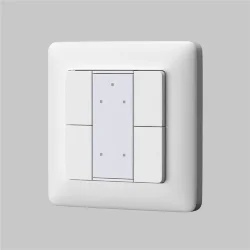 Кнопочная настенная панель 4-х клавишная DALI (Белый) 721040