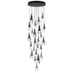 Люстра каскадная «ODEON LIGHT EXCLUSIVE» 5442/137L, серия: AFALINA (крепление на планке)