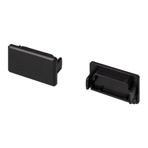 Заглушка PLS-LOCK-H16-SMT черная глухая (Arlight, Пластик) - фото 1