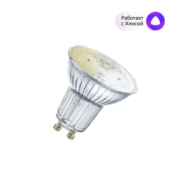 4.9W/2700K (=40W) GU10 SPOT Dim 45° 350Lm 20000h d50x55mm - Светодиодная лампа с управлением по Wi-Fi LEDVANCE