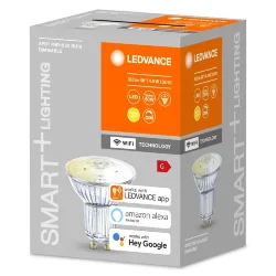 4.9W/2700K (=40W) GU10 SPOT Dim 45° 350Lm 20000h d50x55mm - Светодиодная лампа с управлением по Wi-Fi LEDVANCE