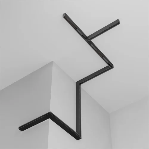 Шинопровод 2 м Exility встраиваемый под ГКЛ 9,5мм,черный (Черный) TRX034-422B - фото 6