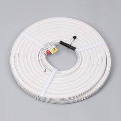 Светодиодная лента герметичная MOONLIGHT-SIDE-X280-16x16mm 24V Warm2700(10 W/m, IP67, 15m, wire x1) (Arlight, Вывод боковой, 5 лет)