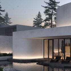 Светодиодная лента герметичная MOONLIGHT-SIDE-X280-16x16mm 24V Warm2700(10 W/m, IP67, 15m, wire x1) (Arlight, Вывод боковой, 5 лет)