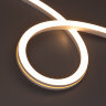 Светодиодная лента герметичная MOONLIGHT-SIDE-X280-16x16mm 24V Warm2700 (10 W/m, IP67, 15m, wire x1) (Arlight, Вывод боковой, 5 лет) 044247 - фото