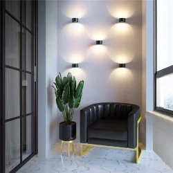 Coneto LED черный Настенный светодиодный светильник MRL LED 1045 чёрный