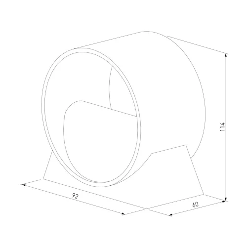 Coneto LED черный Настенный светодиодный светильник MRL LED 1045 чёрный - фото 3
