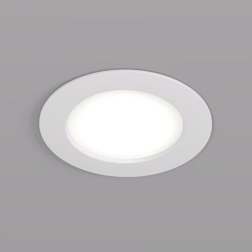 DK3047-WH Встраиваемый светильник IP 20, 5Вт, LED, белый, пластик.