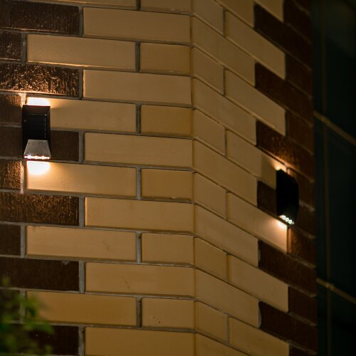 USL-F-154-PT120 NEWYORK Cветильник настенный на солнечной батарее, 6 светодиодов, Белый свет, 1xАА Ni-Mh аккумулятор в-к, IP44, TM Uniel - фото 6