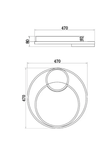 Потолочный светильник Freya FR10028CL-L80B (Черный) - фото 6