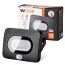 Светодиодный прожектор WOLTA WFL-10W/05s 10Вт 5700K IP65 с Датчиком - фото 3.