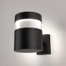Уличный настенный светодиодный светильник Черный 1530 TECHNO LED  черный - фото