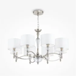 Люстра Alicante E14х8 (Никель)