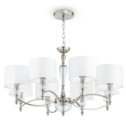 Люстра Alicante E14х8 (Никель)