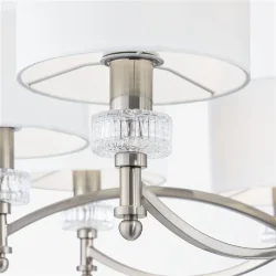 Люстра Alicante E14х8 (Никель)