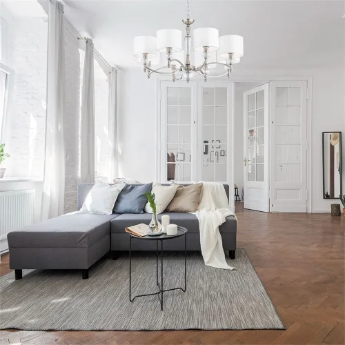 Люстра Alicante E14х8 (Никель) - фото 6