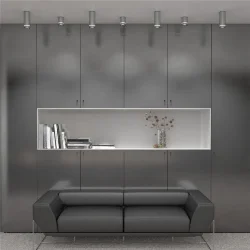 Накладной потолочный  светодиодный светильник DLR021 9W 4200K хром матовый (037519)