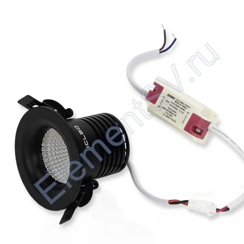 Светодиодный светильник Spotlight AR2 black (7W, Day White) - фото.