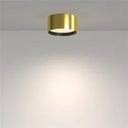 Потолочный светильник Glare 4000K 12W 120° (Латунь)