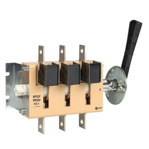 Выключатель-разъединитель ВР32У-37B31250 400А 1 напр. с дугогасит. камерами съемная лев./прав. рукоятка MAXima EKF uvr32-37b31250 - фото