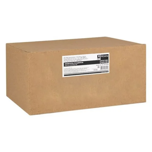 Выключатель-разъединитель ВР32У-37B31250 400А 1 напр. с дугогасит. камерами съемная лев./прав. рукоятка MAXima EKF uvr32-37b31250 - фото 2