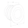 Подсветка для лестниц и дорожек MRL LED 1107 чёрный - фото 4