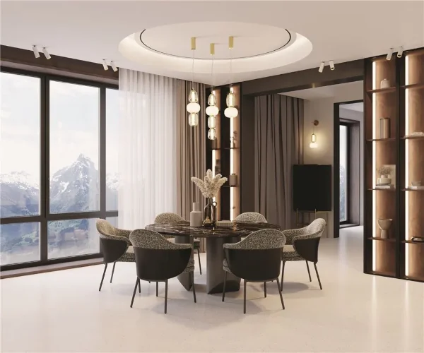 Подвесной светильник Pattern 3000К 28Вт (Золото) - фото 2