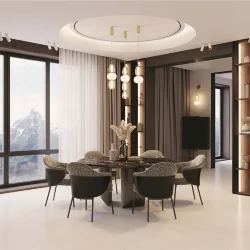 Подвесной светильник Pattern 3000К 28Вт (Золото)