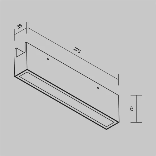 Уличный трековый светильник Points Elasity IP 3000K 20Вт 38° белый (Белый) - фото 7