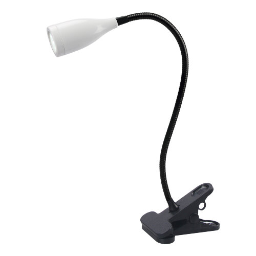 ULM-D501 4W-4000K WHITE Светильник настольный светодиодный прищепка, Механический выключатель, Белый, TM Uniel - фото 1