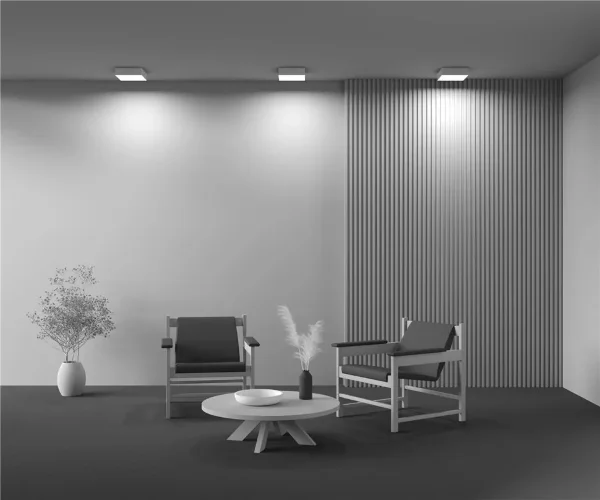 Потолочный светильник Zon 3000K 24W 120° (Белый) - фото 10