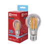 Лампа светодиодная LED-A65-deco 25Вт 230В Е27 6500К 2480Лм прозрачная IN HOME - Фото