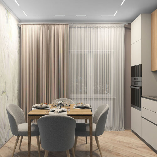 DK8003-WH Линейный светильник SMART LINEAR 9W DIM 3000K-6000K белый. Фото 5