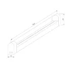 Светильник стационарный светодиодный Led Stick 9 Вт 4200K 60 см 55000/LED - фото 3