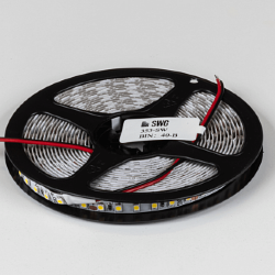 Светодиодная лента 3528, 120 LED/м, 9,6 Вт/м, 24В , IP20, Цвет: Нейтральный белый, SWG3120-24-9.6-NW-M 009247