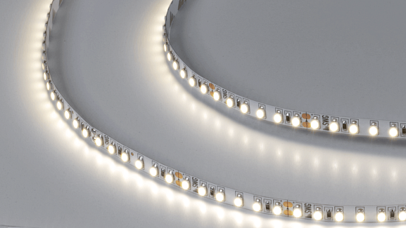 Светодиодная лента 3528, 120 LED/м, 9,6 Вт/м, 24В , IP20, Цвет: Нейтральный белый, SWG3120-24-9.6-NW-M - фото