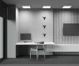 Потолочный светильник Зон / Zon 45 Вт 3000 К 120° (Белый) C032CL-45W3K-SQ-W - фото 9