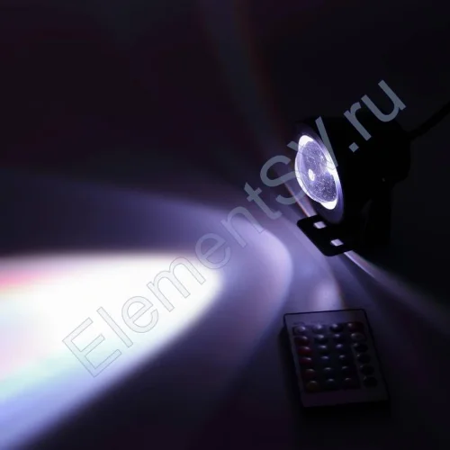 Светодиодный прожектор RB10RGB+IR REM CONTROL V17 (10W, 220V, RGB) - фото 2.