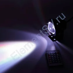 Светодиодный прожектор RB10RGB+IR REM CONTROL V17 (10W, 220V, RGB)