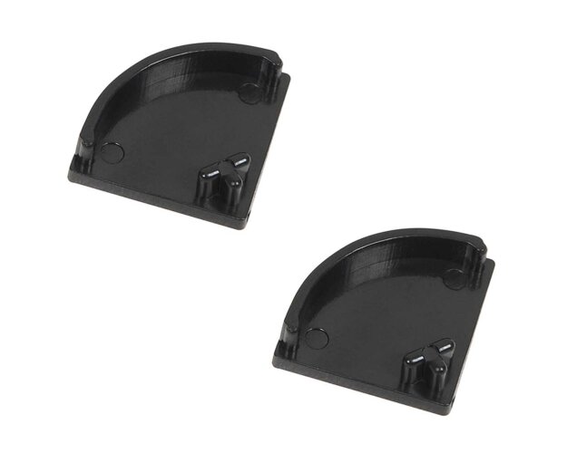 Заглушка для LC-LPU-1616 без отверстия цвет чёрный - фото 4