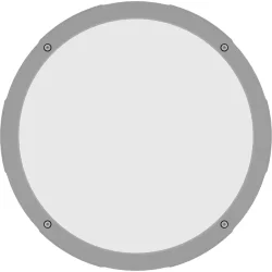 Светильник светодиодный STAR NBT LED 18 17Вт 4000К IP65 настенный серебр. СТ 1418000020