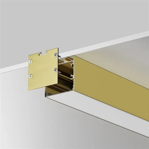 Комплект заглушек (для профиля 35x35) 2 шт., ALM-3535BT-BR-EC 642039 (Латунь) 642039 - фото 4