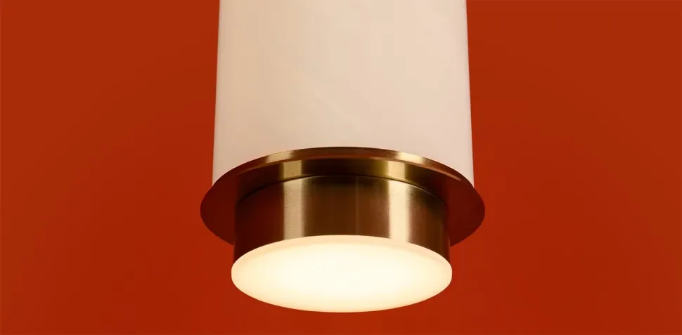 Подвесной светильник Ириде / Iride (Черный и Латунь) FR5627PL-L7BBS - фото 4