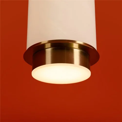 Подвесной светильник Ириде / Iride (Черный и Латунь) FR5627PL-L7BBS - фото 12