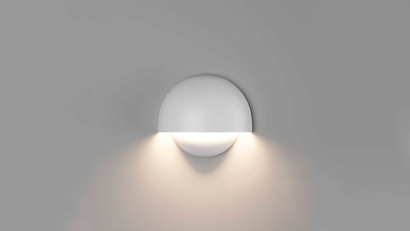 Светильник настенный белый GW MUSHROOM 3000K, GW-A818-10-WH-WW. Фото 4