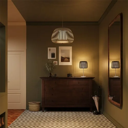 Настольный светильник Kirigami E27x1 (Черный) - фото 2